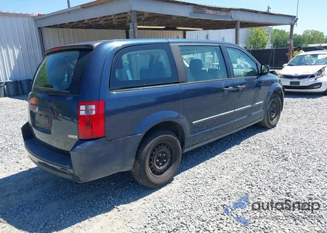 2008 Dodge Grand Caravan Se from USA, damaged, VIN 1D8HN44H58B108241